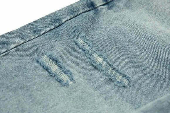 Y2K Balloon Fit Distressed Denim Jeans - Coquette Aesthetic Grunge & Pastel Goth Style