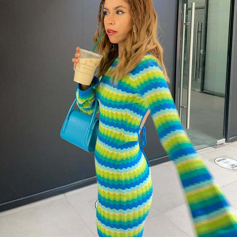 Y2K Beach Please Bodycon Dress: Coquette Aesthetic - Grunge Style, Pastel Y2K Beach Please Bodycon Dress: Coquette Aesthetic - Grunge Style, Pastel