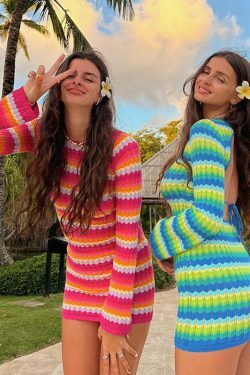 Y2K Beach Please Bodycon Dress: Coquette Aesthetic - Grunge Style, Pastel