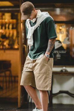 Y2K California Embroidered Polo Shirt: Coquette Grunge Aesthetic Cargo Skirt Goth Fashion