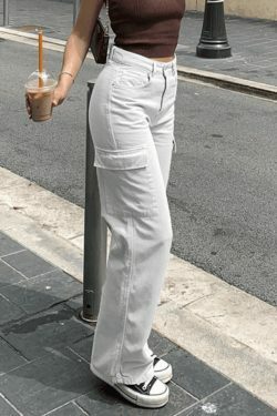 Y2K Cargo Pants: Coquette Aesthetic Grunge Style with a Vintage Vibe