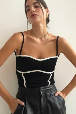 Y2K Coquette Aesthetic Backless Top - Grunge Style, Cute Tops & Pastel Goth Outfits