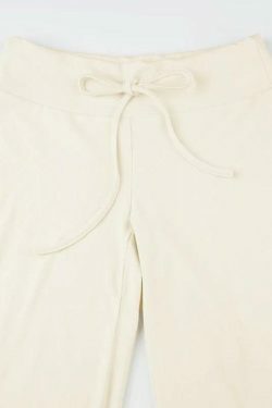 Y2K Coquette Aesthetic Cargo Skirt: Grunge Style Turned Waist Tie Flare Leg