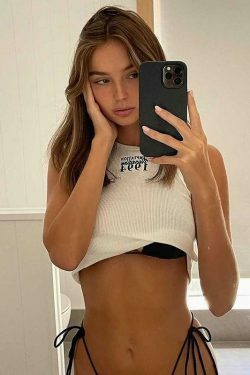 Y2K Coquette Aesthetic Crop Top - Grunge Style with Pastel Goth Vibes