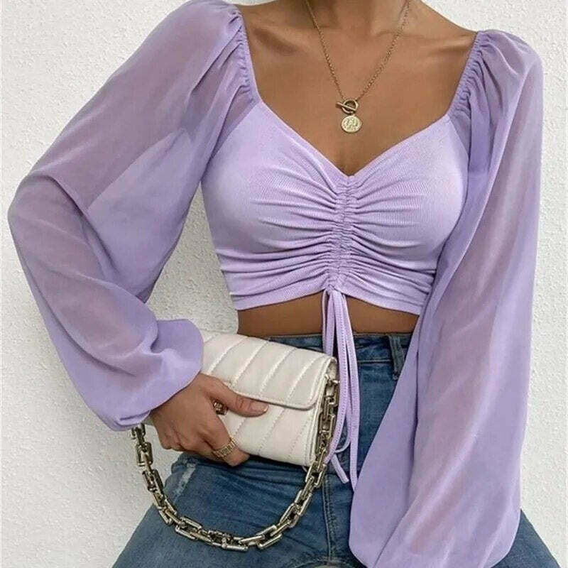 Y2K Coquette Aesthetic Drawstring Top with a Heartfelt Touch Y2K Coquette Aesthetic Drawstring Top with a Heartfelt Touch