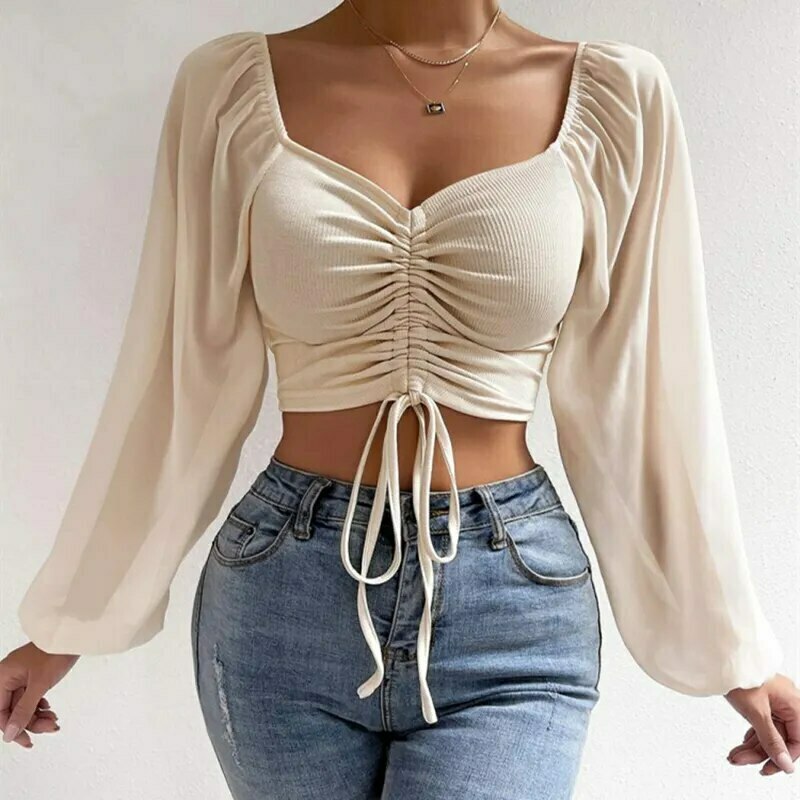 Y2K Coquette Aesthetic Drawstring Top with a Heartfelt Touch Y2K Coquette Aesthetic Drawstring Top with a Heartfelt Touch