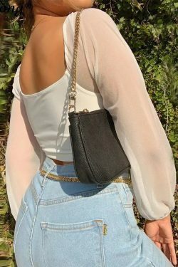 Y2K Coquette Aesthetic Drawstring Top with a Heartfelt Touch