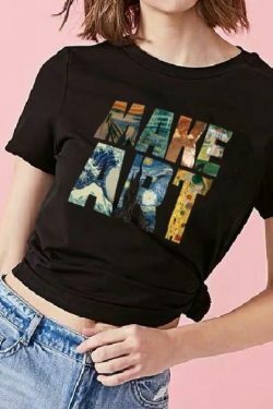 Y2K Coquette Aesthetic Grunge Art T-Shirt - Pastel Goth & Dark Academia Vibes