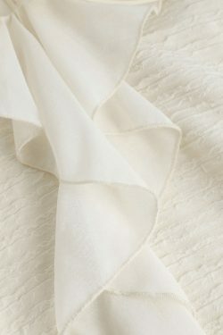 Y2K Coquette Aesthetic Halter Neck Ruffle Mini Dress for Women - Grunge Style Fashion