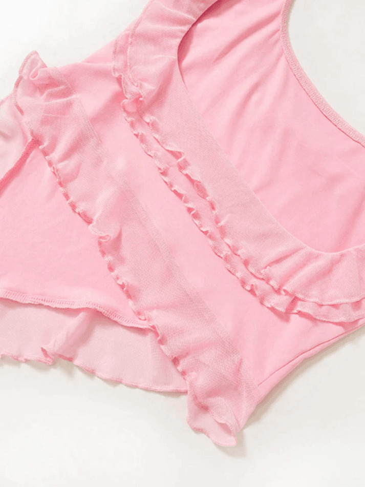 Y2K Coquette Aesthetic Tank Top: Grunge Style with Pastel Goth Vibes Y2K Coquette Aesthetic Tank Top: Grunge Style with Pastel Goth Vibes