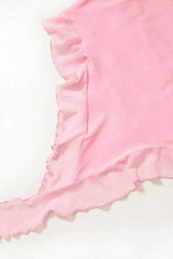 Y2K Coquette Aesthetic Tank Top: Grunge Style with Pastel Goth Vibes