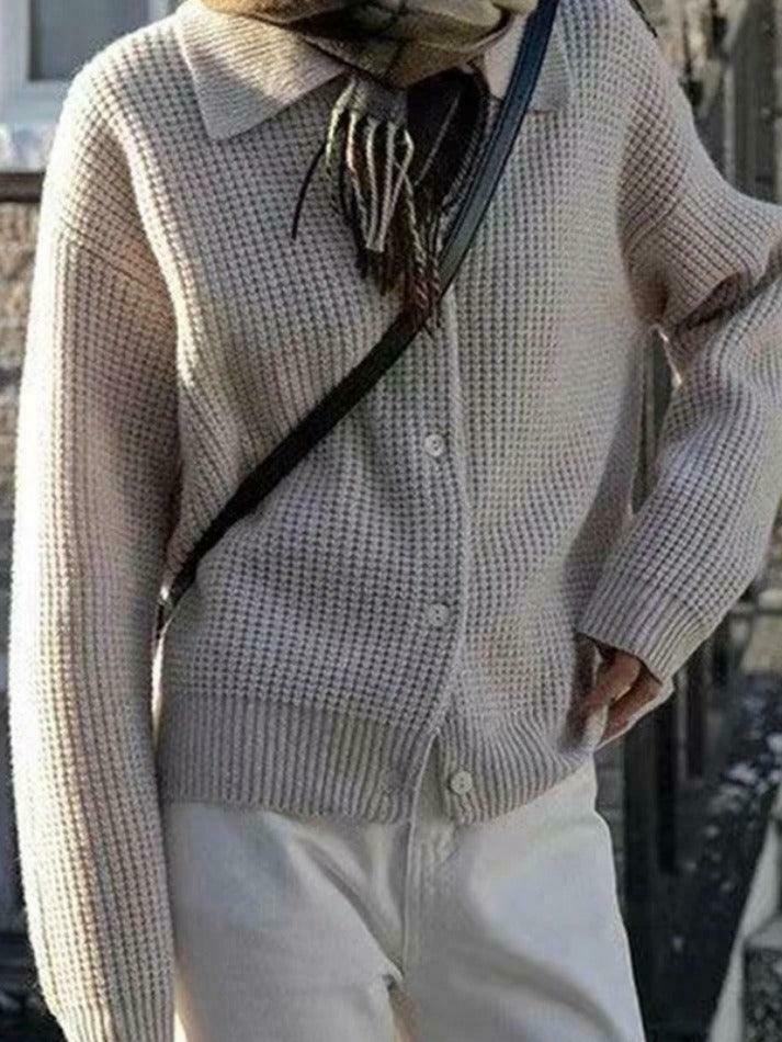 Y2K Coquette Aesthetic Waffle Cardigan: Grunge Style Cute Tops & Pastel Y2K Coquette Aesthetic Waffle Cardigan: Grunge Style Cute Tops & Pastel