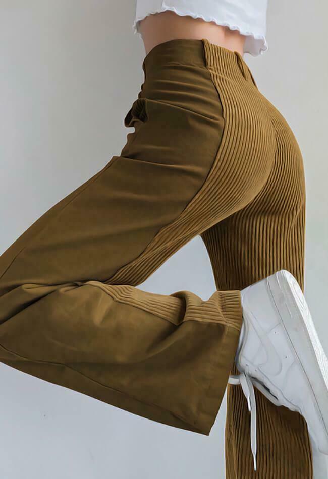 Y2K Corduroy High Waist Loose Pants - Coquette Aesthetic Grunge Style Cargo Skirt Y2K Corduroy High Waist Loose Pants - Coquette Aesthetic Grunge Style Cargo Skirt