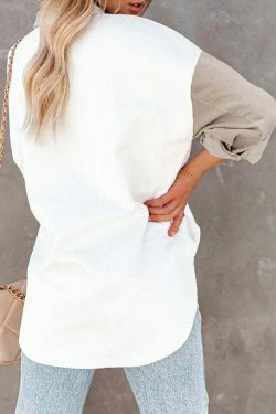 Y2K Corduroy Patchwork Shirt - Coquette Grunge Aesthetic - Cute Tops & Cargo Skirt Comfy Hoodie