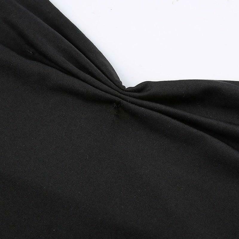 Y2K Cowgirl Ruched Halter Top - Coquette Aesthetic with a Grunge Twist