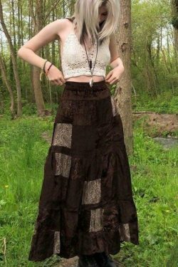 Y2K Crochet Knit Halter Crop Top - Coquette Aesthetic, Grunge Style, Cute Tops