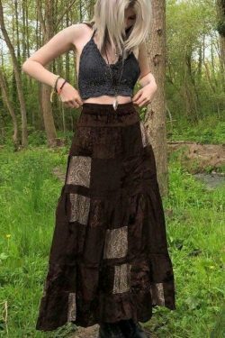 Y2K Crochet Knit Halter Crop Top - Coquette Aesthetic, Grunge Style, Cute Tops