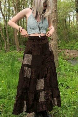 Y2K Crochet Knit Halter Crop Top - Coquette Aesthetic, Grunge Style, Cute Tops