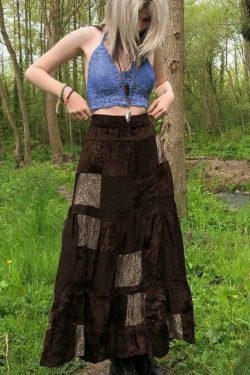 Y2K Crochet Knit Halter Crop Top - Coquette Aesthetic, Grunge Style, Cute Tops