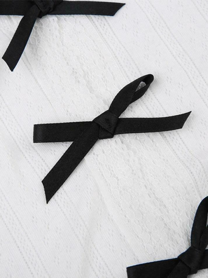 Y2K Cutout Bow Slim Tank Top: Coquette Aesthetic, Grunge Style, Pastel Goth, Cute Tops, Cargo Skirt Y2K Cutout Bow Slim Tank Top: Coquette Aesthetic, Grunge Style, Pastel Goth, Cute Tops, Cargo Skirt