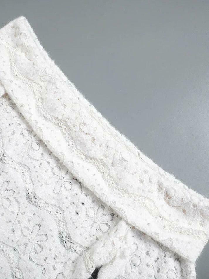 Y2K Cutout Off Shoulder Tee: Coquette Aesthetic Grunge Style Pastel Goth Fashion