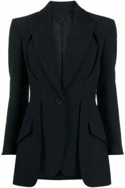 Y2K Deconstructed Cut Jacket: Coquette Aesthetic with Grunge & Pastel Goth Vibes