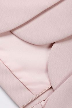 Y2K Deconstructed Cut Jacket: Coquette Aesthetic with Grunge & Pastel Goth Vibes