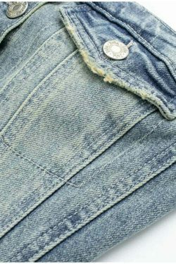 Y2K Denim Crop Top featuring Tiago Strapless Design for Coquette Aesthetic Fashion