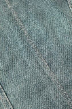 Y2K Denim Tank Top: Coquette Aesthetic with Grunge Style, Pastel Goth Vibe, and Vintage Flair