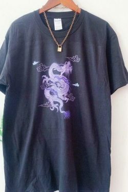 Y2K Dragon Unisex T-Shirt - Coquette Grunge Aesthetic - Cute Tops & Cargo