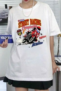 Y2K DreamCar Graphic Tee - Coquette Aesthetic Grunge Style Shirt for Women