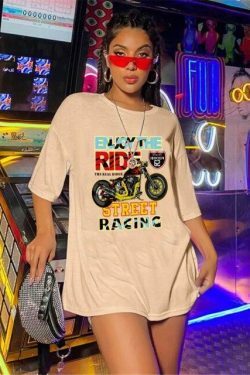 Y2K DreamCar Graphic Tee - Coquette Aesthetic Grunge Style Shirt for Women