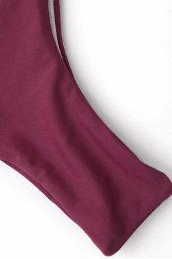 Y2K Fashion Bralette Cut Out Bikini - Coquette Aesthetic Grunge Style Cute Tops & Cargo Skirt