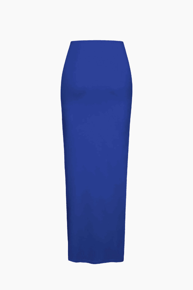 Y2K Fashion Contrast Tube Top & Slit Skirt Set - Coquette Aesthetic Grunge Style Y2K Fashion Contrast Tube Top & Slit Skirt Set - Coquette Aesthetic Grunge Style