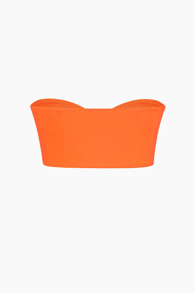 Y2K Fashion Contrast Tube Top & Slit Skirt Set - Coquette Aesthetic Grunge Style Y2K Fashion Contrast Tube Top & Slit Skirt Set - Coquette Aesthetic Grunge Style