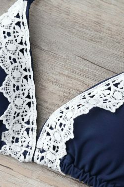 Y2K Fashion Coquette Aesthetic Cargo Skirt & Braided Lace String Bikini