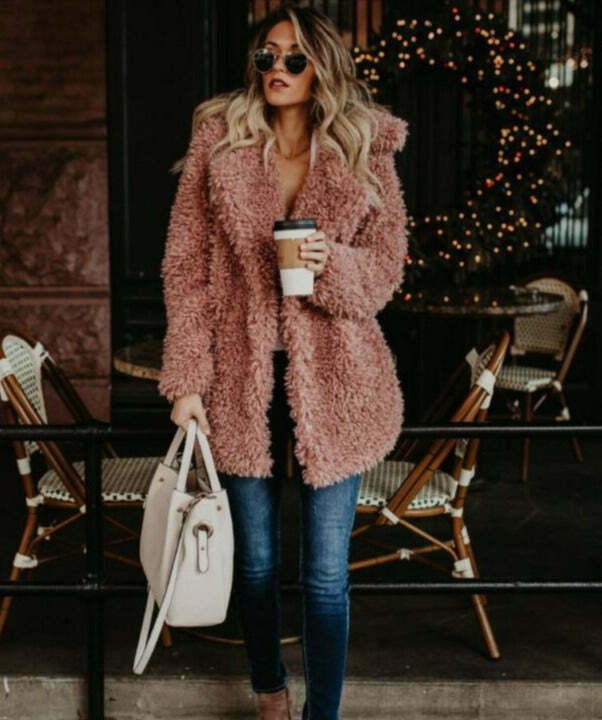 Y2K Fashion Coquette Aesthetic Grunge Style Chloe Imitation Fur Long Coat Y2K Fashion Coquette Aesthetic Grunge Style Chloe Imitation Fur Long Coat