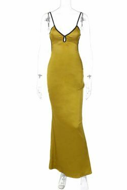 Y2K Fashion Coquette Aesthetic Maxi Dress - Elegant Stunner for Women