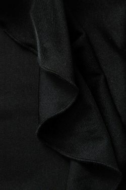 Y2K Fashion Coquette Aesthetic Ruffle Hem Slit Strapless Midi Dress