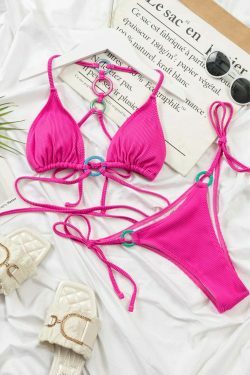 Y2K Fashion Coquette Aesthetic Sexy Two-Piece Bikini