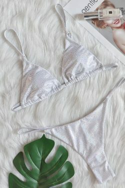 Y2K Fashion Crystal Diamond Swimsuit - Coquette Aesthetic, Grunge Style, Cute Tops, Pastel Goth