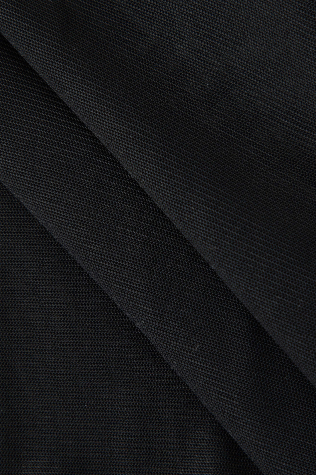 Y2K Fashion: Flower Embellished One Shoulder Mesh Tank - Coquette Aesthetic, Grunge Style Y2K Fashion: Flower Embellished One Shoulder Mesh Tank - Coquette Aesthetic, Grunge Style