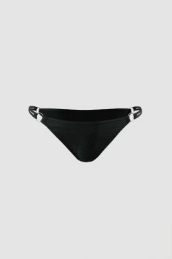 Y2K Fashion Halter Bikini Set with Mesh Sarong - Coquette Aesthetic Grunge Style