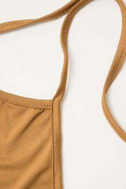 Y2K Fashion Halter Maxi Dress - Coquette Aesthetic, Grunge Style, Pastel Goth