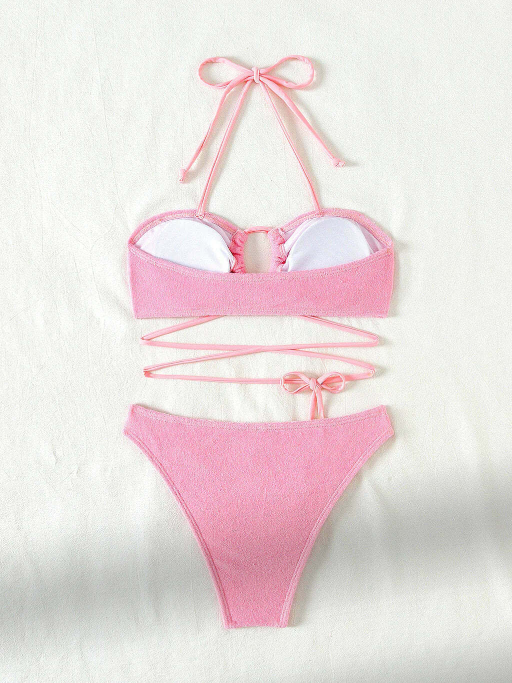 Y2K Fashion Lace-Up Swimsuit: Coquette Aesthetic, Grunge Style, Pastel Goth Y2K Fashion Lace-Up Swimsuit: Coquette Aesthetic, Grunge Style, Pastel Goth