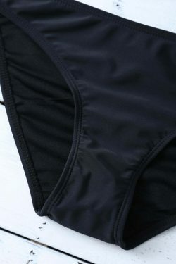 Y2K Fashion Lace Panel Cut Out Bikini Set - Coquette Grunge Aesthetic