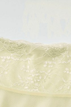 Y2K Fashion Lace Paneled Two Piece Set for Women - Coquette Aesthetic Grunge Style Outfit