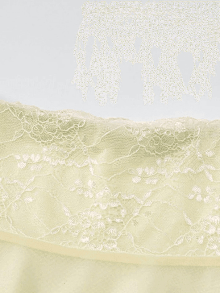 Y2K Fashion Lace Paneled Two Piece Set for Women - Coquette Aesthetic Grunge Style Outfit Y2K Fashion Lace Paneled Two Piece Set for Women - Coquette Aesthetic Grunge Style Outfit