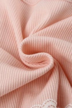 Y2K Fashion Lace Splice Crossover Tie-Up Tank Top - Coquette Aesthetic, Grunge Style, Cute Tops