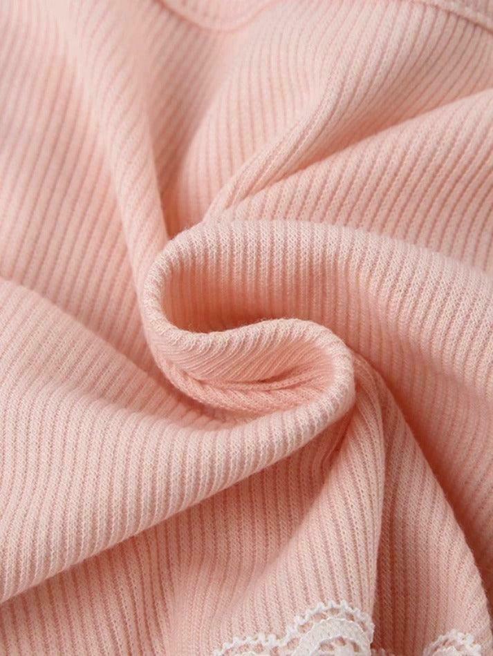 Y2K Fashion Lace Splice Crossover Tie-Up Tank Top - Coquette Aesthetic, Grunge Style, Cute Tops Y2K Fashion Lace Splice Crossover Tie-Up Tank Top - Coquette Aesthetic, Grunge Style, Cute Tops